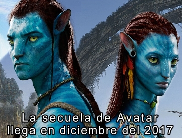 La secuela de "Avatar" llega en diciembre del 2017