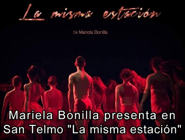 Mariela Bonilla presenta en San Telmo "La misma estacin"