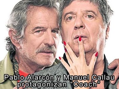 Pablo Alarcn y Manuel Callau protagonizan "Coach"