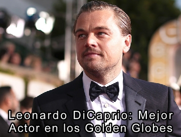 Leonardo DiCaprio: Mejor Actor en los Golden Globes, actoresonline.com, actores on line