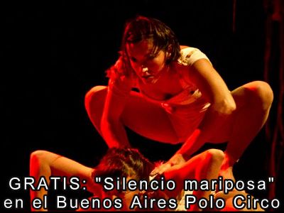 Gratis "Silencio Mariposa" en el Buenos Aires Polo Circo