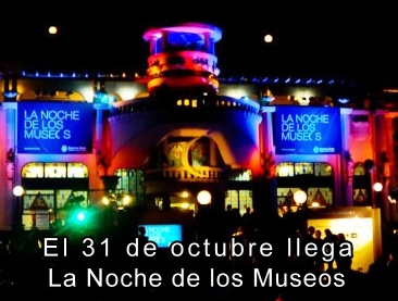 El 31 de octubre llega La Noche de los Museos