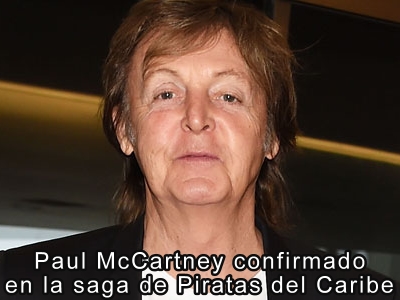 Paul McCartney participar en la proxima entrega de Piratas del Caribe