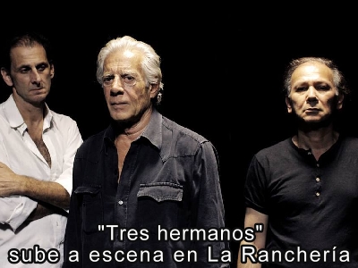Tres hermanos sube a escena en La Ranchera