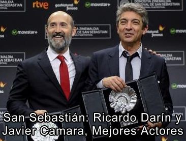 Ricardo Darin y Javier Camara Mejores Actores en San Sebastian