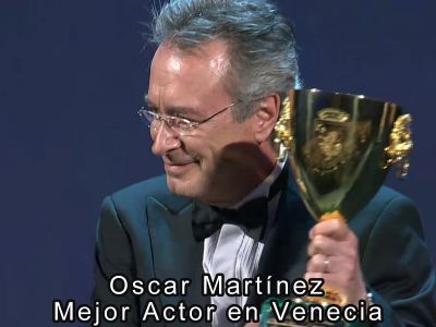 Oscar Martinez, mejor actor en Venecia