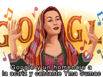 Google y un homenaje a Yma Sumac 