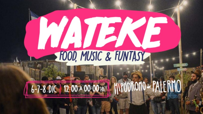 Llega el festival WATEKE al Hipodromo de Palermo