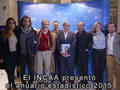 El INCAA present el anuario estadistico 2015