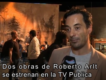 Roberto Arlt en la TV publica