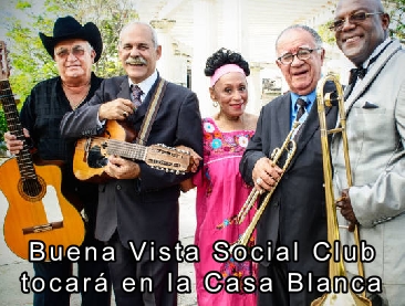 Buena Vista Social Club tocará en la Casa Blanca