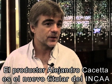 El productor Alejandro Cacetta es el nuevo titular del INCAA 