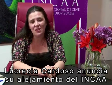 Lucrecia Cardoso anuncia su alejamiento del INCAA