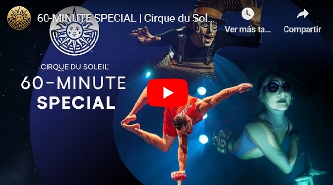 #QuedateenCasa: La mejores obras de Cirque du Soleil, en Youtube