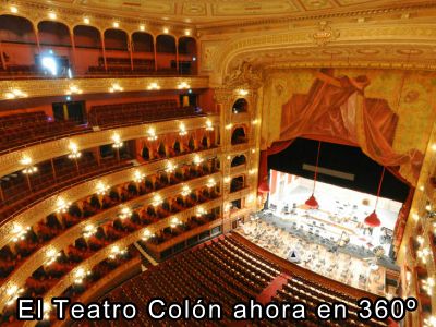 El Teatro Colón ahora en 360