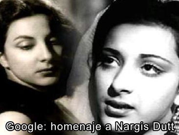 Google homenajea a Nargis Dutt