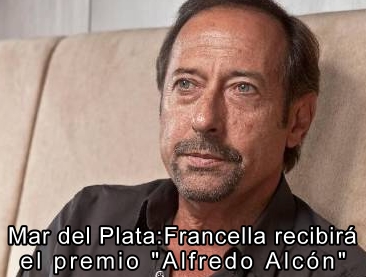 Mar del Plata: Guillermo Francella recibirá el Premio Alfredo Alcón
