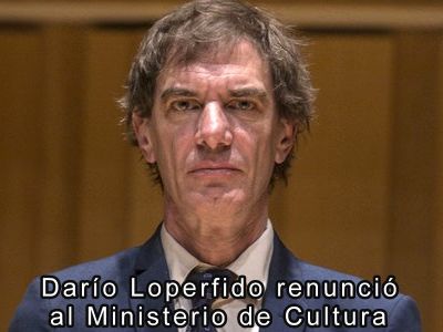 Daro Loperfido renunci como Ministro de Cultura de la Ciudad de Buenos Aires