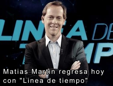 Matias Martin regresa hoy con su "Línea de tiempo"