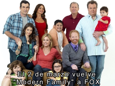 El 2 de marzo vuelve Modern Family a la pantalla de FOX