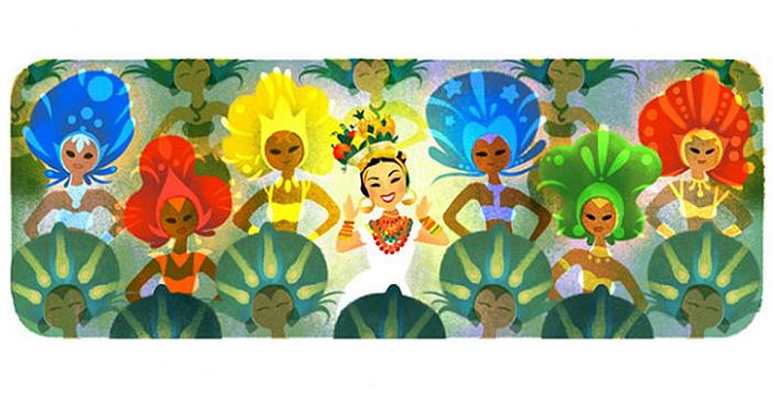 Google y un homenaje a Carmen Miranda