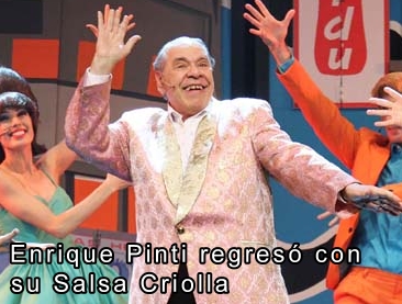 Enrique Pinti regresó con su Salsa Criolla