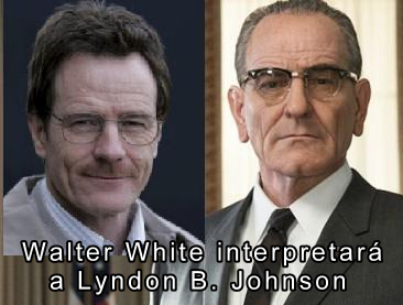 Walter White ser Lyndon B. Johnson